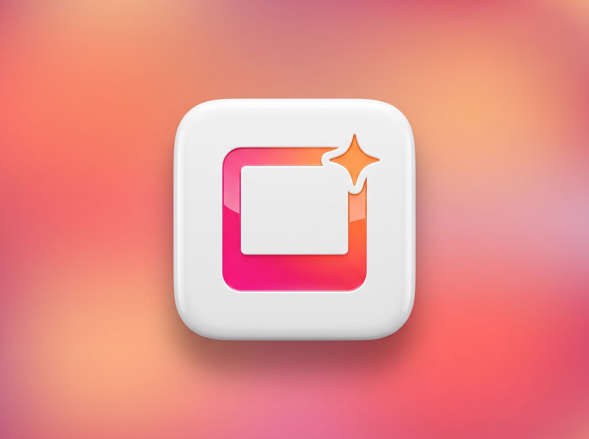 イーゼルに置かれた空のキャンバスと絵筆、カメラのイラスト